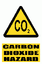 WW15E - Carbon Dioxide Explanatory Safety Sign