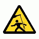 WW24 - Swinging Objects  Safety Sign