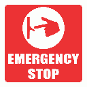 EL14 - Emergency Stop Sign