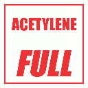 GAS1 - Acetylene Full Sign