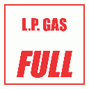 GAS9 - L.P. Gas Full Sign