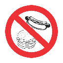 PR6 - No Food Sign