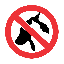 PR32 - No Pets Sign