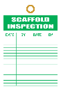 STI5 - Scaffold Inspection Tag