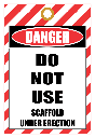 STU13 - Danger Do Not Use Tag