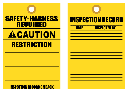 STC1 - Safety Harness Required Tag