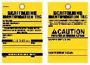 STC11 - Scaffolding Identification Tag