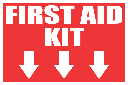 FA35 - First Aid Kit Sign