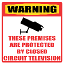 SE53 - Warning Closed Circuit Television Sign