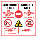 SE57 - Security Area Sign