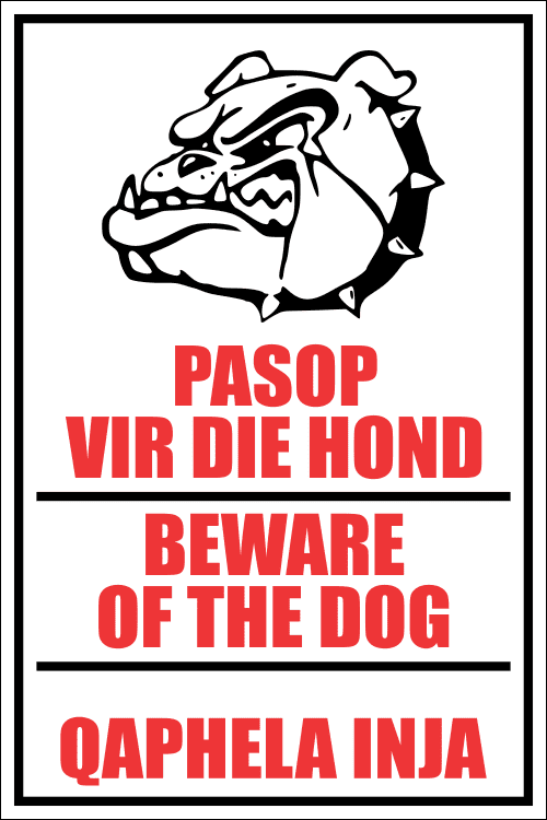 SE64 - Beware Of The Dog Sign | Safety Signs & Equipment
