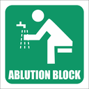 T7 - Ablution Block Sign