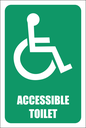 T11 - Accessible Toilet Sign