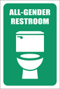 T13 - All Gender Restroom Sign