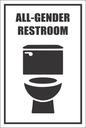 T40 - All Gender Restroom Sign