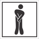 T48 - Funny Male Toilet Sign