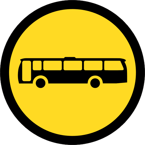 TR121 - Temporary Busses Only Road Sign | Safety Signs & Equipment