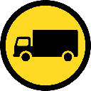 TR124 - Temporary Goods Vehicles Over Indicated GVM Only Road Sign ...