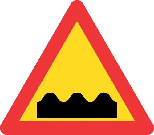 TW331 - Temporary Uneven Roadway Road Sign | Safety Signs & Equipment