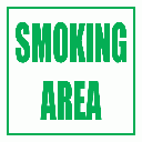 C-SM15 - Smoking Area Sign