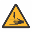C-HZ10 - Pinch Point Safety Sign