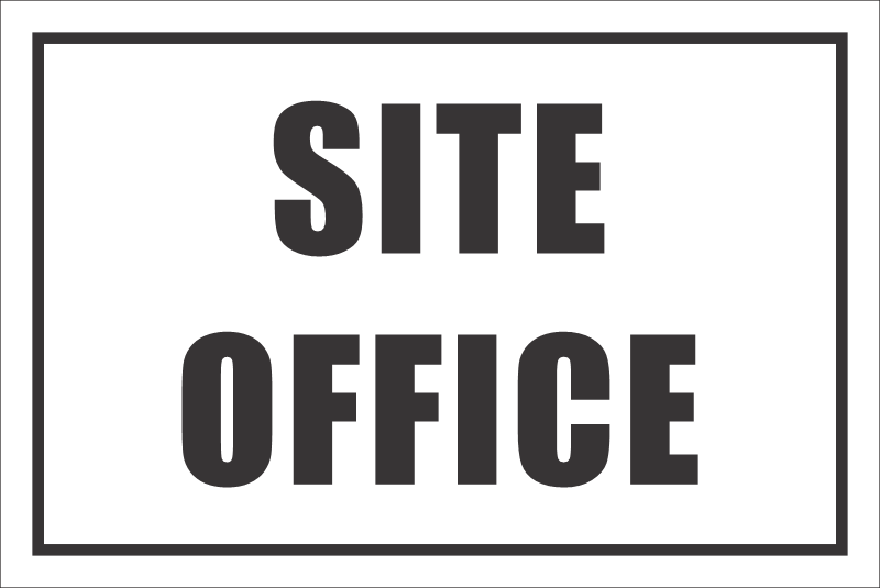 B5 - Site Office Sign | Safety Signs & Equipment