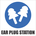 MA46 - Ear Plug Station Sign
