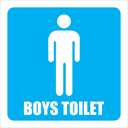 T62 - Boys Toilet Sign